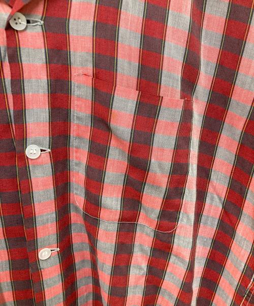 TOWN CRAFT（タウンクラフト）TOWN CRAFT (タウンクラフト) オープンカラーシャツ レッド サイズ:Mの古着・服飾アイテム