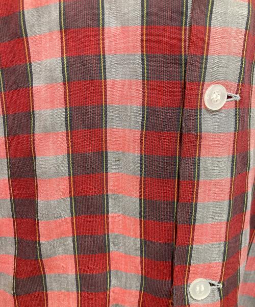 TOWN CRAFT（タウンクラフト）TOWN CRAFT (タウンクラフト) オープンカラーシャツ レッド サイズ:Mの古着・服飾アイテム