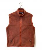 Patagonia SYNCHILLAパタゴニア シンチラ）の古着「フリースベスト 25182」｜オレンジ