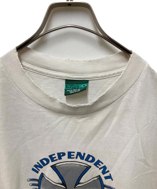 NHS（エヌエイチエス）NHS (エヌエイチエス) 企業系Tシャツ ホワイト サイズ:Mの古着・服飾アイテム