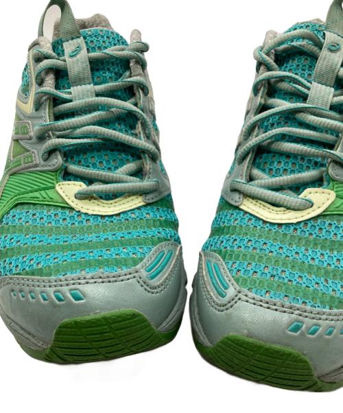 asics（アシックス）asics (アシックス) Kiko Kostadinov (キコ・コスタディノフ) GEL-DS TRAINER グリーン サイズ:26.5の古着・服飾アイテム