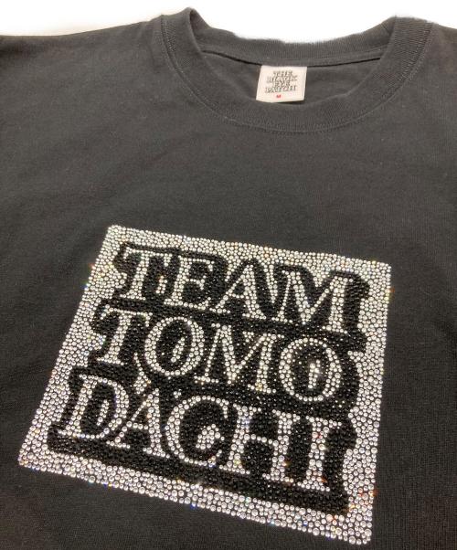 BlackEyePatch（ブラックアイパッチ）BlackEyePatch (ブラックアイパッチ) RHINESTONE TEE ブラック サイズ:Mの古着・服飾アイテム