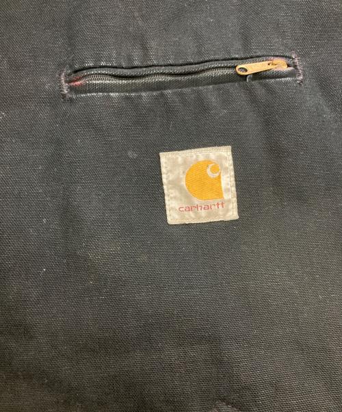 CarHartt（カーハート）CarHartt (カーハート) 刺繍デトロイトジャケット ブラック サイズ:48の古着・服飾アイテム