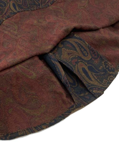 superNova（スーパーノヴァ）supernova (スーパーノヴァ) ジャガードシャツ ブラウン サイズ:XSの古着・服飾アイテム