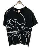 SUPREMEシュプリーム）の古着「Smurfs Tee」｜ブラック