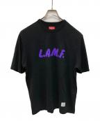 SUPREMEシュプリーム）の古着「LAMF S/S Top」｜ブラック