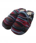 SUBU×FAFスブ×エフエーエフ）の古着「3D Knit Sandals」｜ブルー×レッド