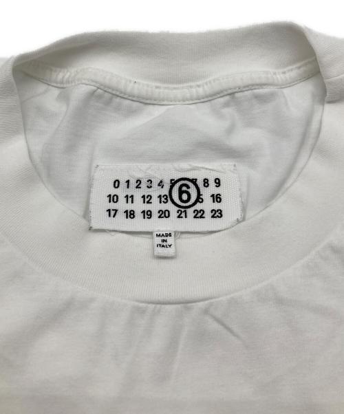 MM6 Maison Margiela（エムエムシックスメゾンマルジェラ）MM6 Maison Margiela (エムエムシックスメゾンマルジェラ) Lost My Pet T-Shirt ホワイト サイズ:XLの古着・服飾アイテム