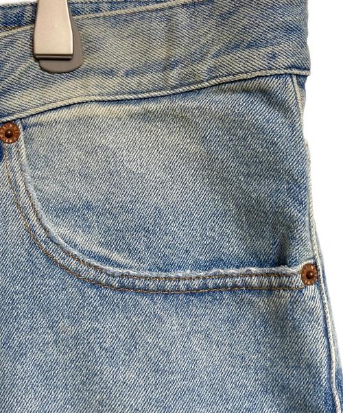 MM6 Maison Margiela（エムエムシックスメゾンマルジェラ）MM6 Maison Margiela (エムエムシックスメゾンマルジェラ) TAPED DENIM SHORTS インディゴ サイズ:46の古着・服飾アイテム