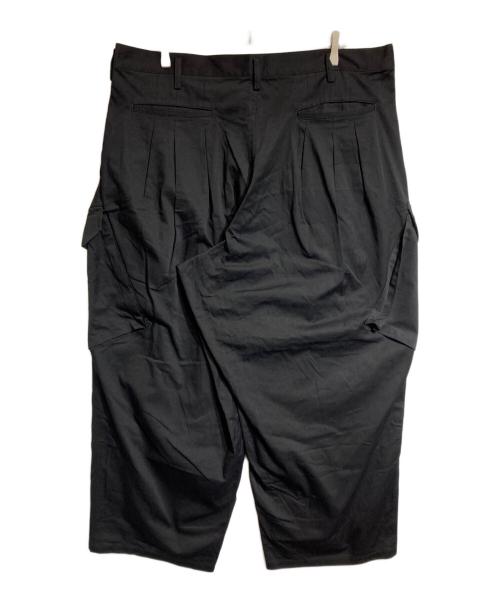 Y's for men（ワイズフォーメン）Y's for men (ワイズフォーメン) WIDE TUCK PANTS ブラック サイズ:3の古着・服飾アイテム