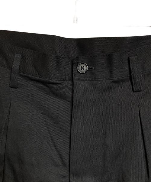 Y's for men（ワイズフォーメン）Y's for men (ワイズフォーメン) WIDE TUCK PANTS ブラック サイズ:3の古着・服飾アイテム