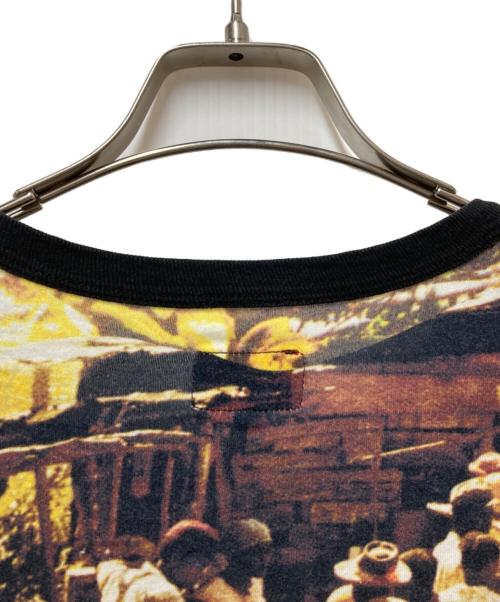 SUPREME（シュプリーム）SUPREME (シュプリーム) Kingston Tee グリーン×イエロー サイズ:Mの古着・服飾アイテム