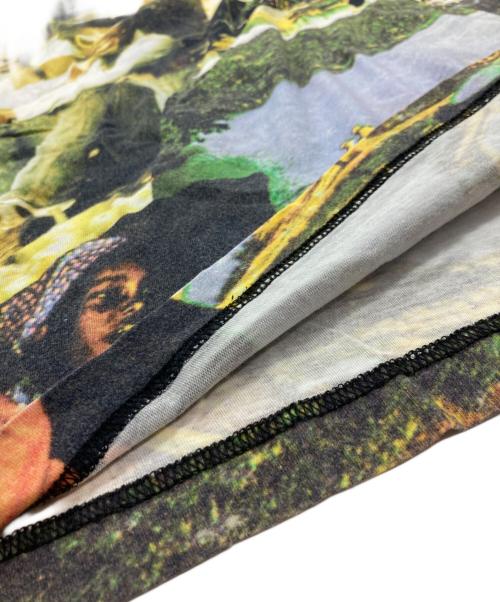 SUPREME（シュプリーム）SUPREME (シュプリーム) Kingston Tee グリーン×イエロー サイズ:Mの古着・服飾アイテム