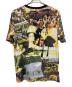 SUPREME (シュプリーム) Kingston Tee グリーン×イエロー サイズ:M：6000円