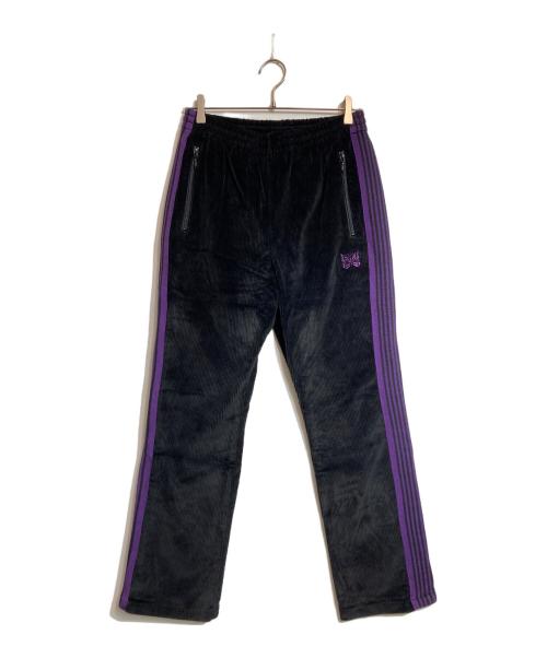 Needles（ニードルズ）Needles (ニードルズ) Narrow Track Pants ブラック×パープル サイズ:Sの古着・服飾アイテム