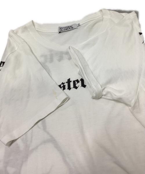Hysteric Glamour（ヒステリックグラマー）Hysteric Glamour (ヒステリックグラマー) ガールプリントTシャツ ホワイト サイズ:Mの古着・服飾アイテム