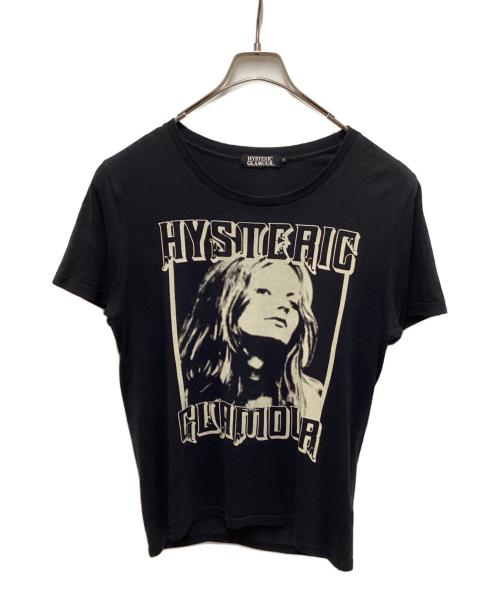 Hysteric Glamour（ヒステリックグラマー）Hysteric Glamour (ヒステリックグラマー) ガールプリントTシャツ ブラック サイズ:Sの古着・服飾アイテム