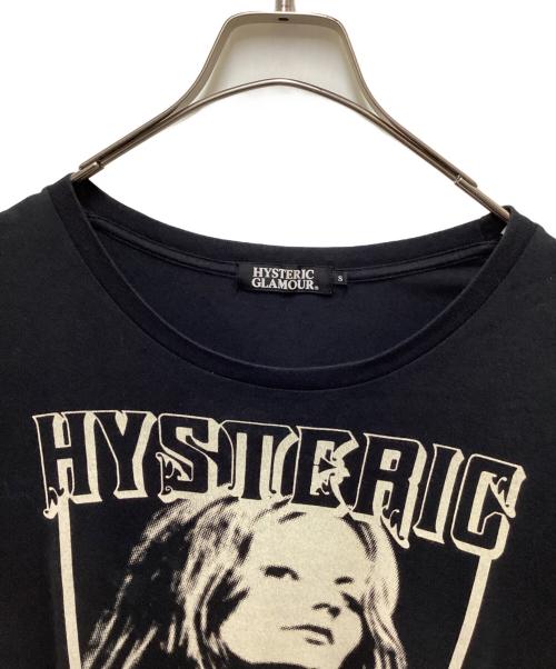 Hysteric Glamour（ヒステリックグラマー）Hysteric Glamour (ヒステリックグラマー) ガールプリントTシャツ ブラック サイズ:Sの古着・服飾アイテム