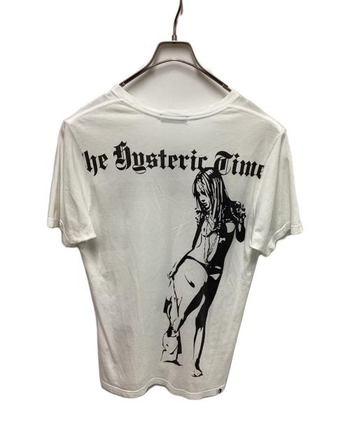 Hysteric Glamour（ヒステリックグラマー）Hysteric Glamour (ヒステリックグラマー) ガールプリントTシャツ ホワイト サイズ:Mの古着・服飾アイテム