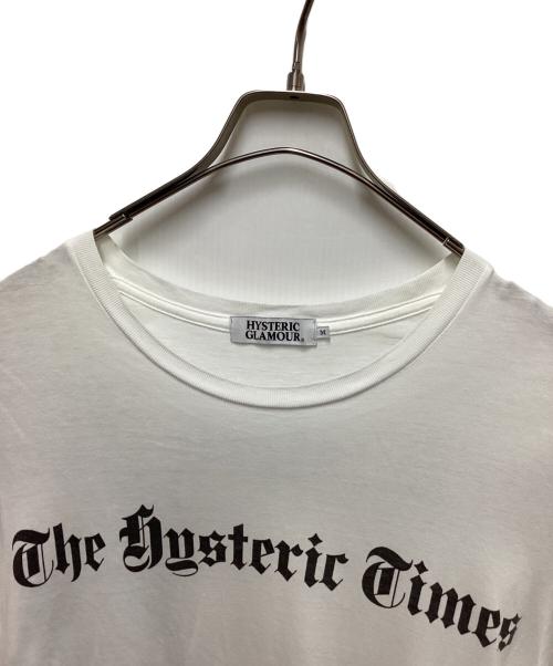 Hysteric Glamour（ヒステリックグラマー）Hysteric Glamour (ヒステリックグラマー) ガールプリントTシャツ ホワイト サイズ:Mの古着・服飾アイテム