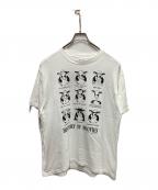 SoF Teeソフ ティー）の古着「牛アートプリントTシャツ」｜ホワイト