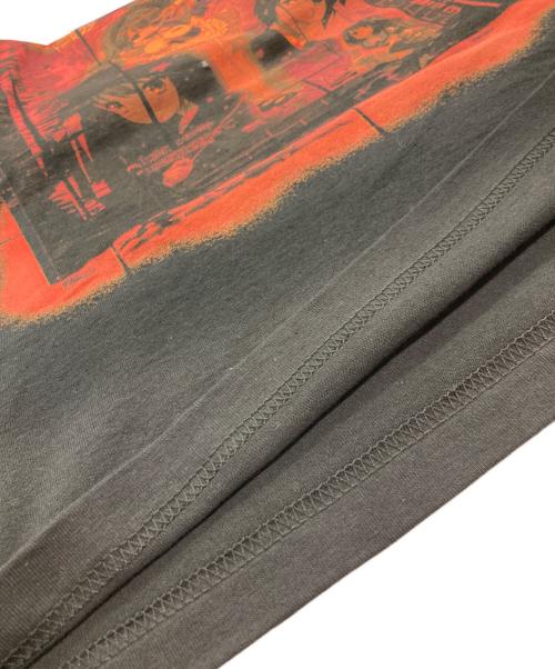 HARUHI SUZUMIYA（-）HARUHI SUZUMIYA (-) アニメプリントTシャツ ブラック サイズ:Sの古着・服飾アイテム