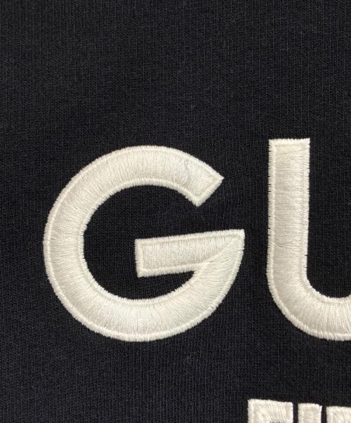 GUCCI（グッチ）GUCCI (グッチ) エンブロイダリースウェット ブラック サイズ:XXSの古着・服飾アイテム