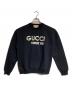GUCCI（グッチ）の古着「エンブロイダリースウェット」｜ブラック