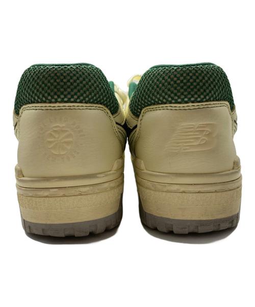 NEW BALANCE（ニューバランス）NEW BALANCE (ニューバランス) Aime Leon Dore (エメ レオン ドレ) ローカットスニーカー アイボリー×グリーン サイズ:28の古着・服飾アイテム