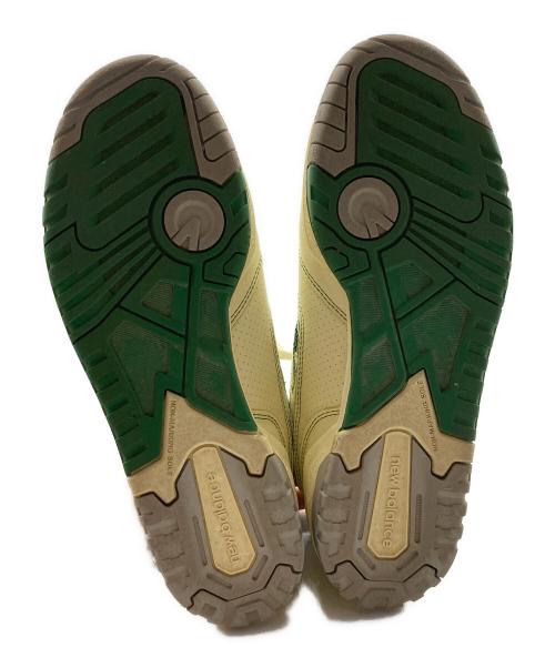 NEW BALANCE（ニューバランス）NEW BALANCE (ニューバランス) Aime Leon Dore (エメ レオン ドレ) ローカットスニーカー アイボリー×グリーン サイズ:28の古着・服飾アイテム