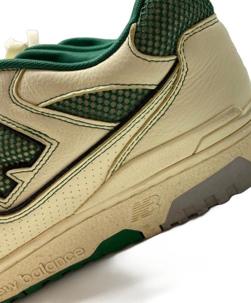 NEW BALANCE（ニューバランス）NEW BALANCE (ニューバランス) Aime Leon Dore (エメ レオン ドレ) ローカットスニーカー アイボリー×グリーン サイズ:28の古着・服飾アイテム
