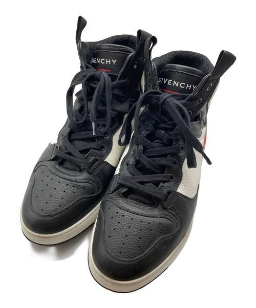 GIVENCHY（ジバンシィ）GIVENCHY (ジバンシィ) WING ハイカットスニーカー ホワイト×ブラック サイズ:42の古着・服飾アイテム
