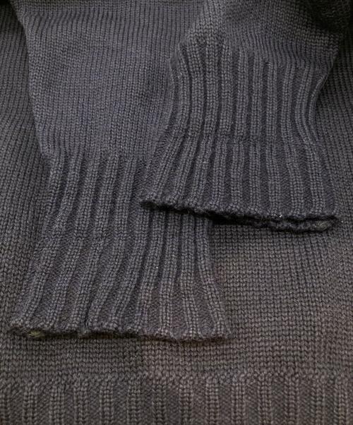 SAND KNIT（サンドニット）sand knit (サンドニット) 40-50’Ｓレタードニット ネイビー サイズ:40の古着・服飾アイテム