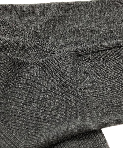 RAF SIMONS（ラフシモンズ）RAF SIMONS (ラフシモンズ) リブニットカーディガン グレー サイズ:44の古着・服飾アイテム