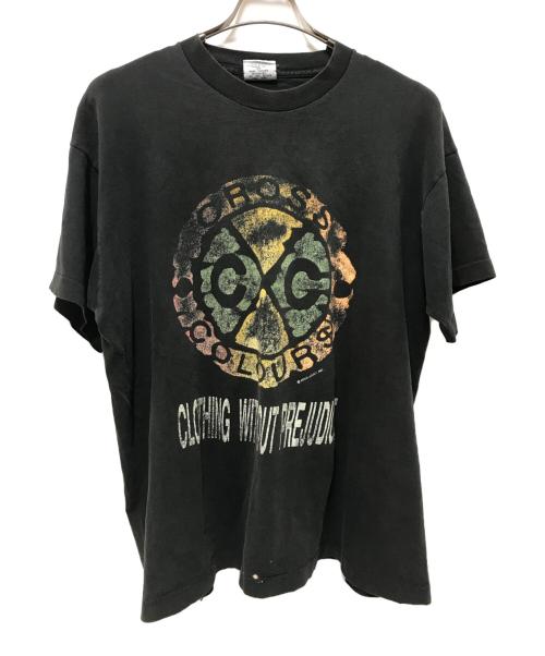 CROSS COLOURS（クロスカラーズ）CROSS COLOURS (クロスカラーズ) プリントTシャツ ブラック サイズ:-の古着・服飾アイテム