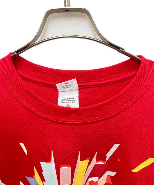 anvil（アンヴィル）anvil (アンヴィル) バンドTシャツ レッド サイズ:XLの古着・服飾アイテム