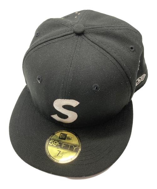 SUPREME（シュプリーム）SUPREME (シュプリーム) New Era (ニューエラ) Characters S Logo New Era ブラック サイズ:７　１/２の古着・服飾アイテム