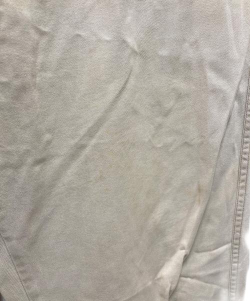stussy（ステューシー）stussy (ステューシー) 80’sベルクロアジャスターチノパン ベージュ サイズ:Lの古着・服飾アイテム