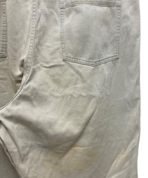 stussy（ステューシー）stussy (ステューシー) 80’sベルクロアジャスターチノパン ベージュ サイズ:Lの古着・服飾アイテム