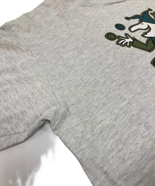 stussy（ステューシー）stussy (ステューシー) 80’SピエロプリントTシャツ グレー サイズ:Lの古着・服飾アイテム