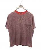 stussyステューシー）の古着「80’SポケットTシャツ」｜レッド