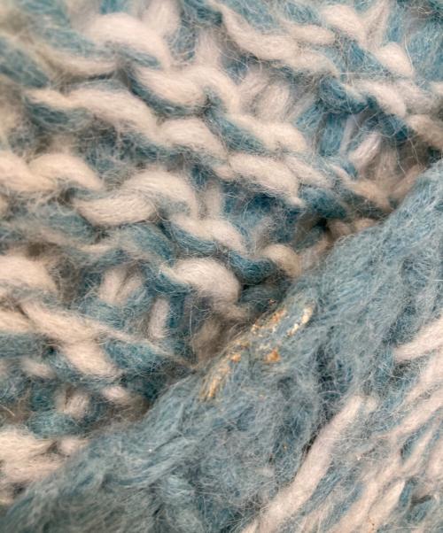 MM6 Maison Margiela（エムエムシックスメゾンマルジェラ）MM6 Maison Margiela (エムエムシックスメゾンマルジェラ) 厚手カーディガン S32HA0213 グリーン サイズ:Mの古着・服飾アイテム