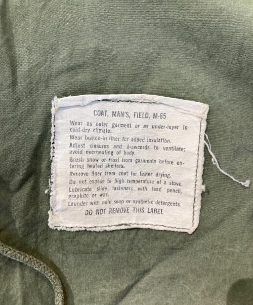 US ARMY（ユーエスアーミー）US ARMY (ユーエスアーミー) M65フィールドジャケット　8405-782-2939 オリーブ サイズ:Mの古着・服飾アイテム
