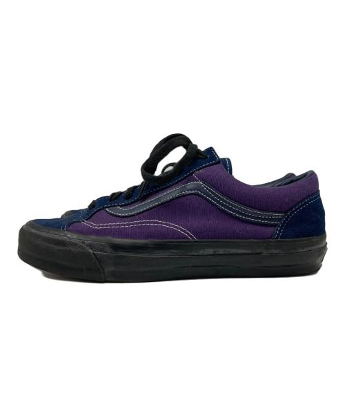 VANS PREMIUM（バンズ プレミアム）Vans Premium (バンズ プレミアム) Premium OLD SKOOL 36 DRESS BLUE GOTHIC GRAPE パープル×ネイビー サイズ:28.5の古着・服飾アイテム