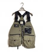 Snow peak×TONEDTROUTスノーピーク×トーンドトラウト）の古着「Camp Vest」｜カーキ