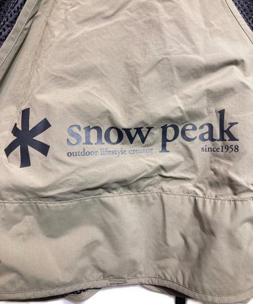 Snow peak（スノーピーク）snow peak (スノーピーク) TONEDTROUT (トーンドトラウト) Camp Vest カーキ サイズ:2の古着・服飾アイテム