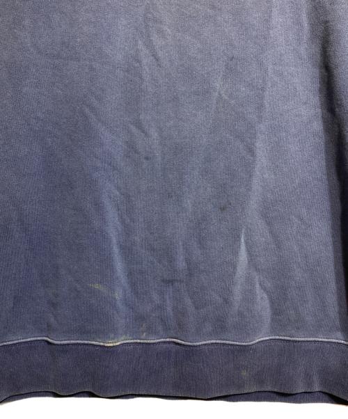 Maison Margiela（メゾンマルジェラ）Maison Margiela (メゾンマルジェラ) ガーメントダイオーバーサイズスウェット ブルー サイズ:XLの古着・服飾アイテム