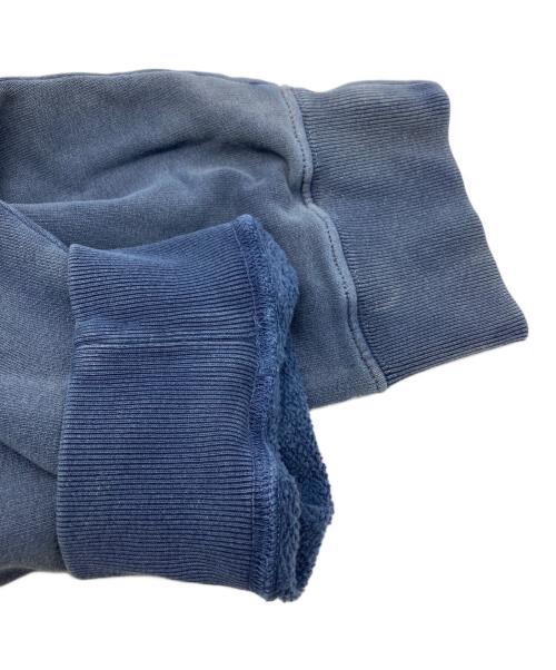 Maison Margiela（メゾンマルジェラ）Maison Margiela (メゾンマルジェラ) ガーメントダイオーバーサイズスウェット ブルー サイズ:XLの古着・服飾アイテム