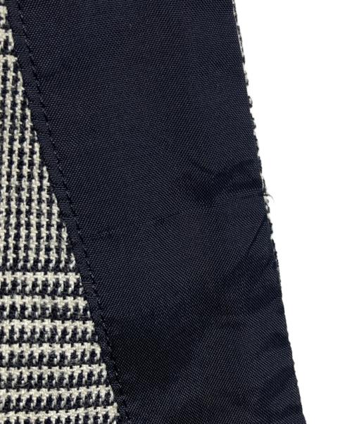 COMME des GARCONS HOMME PLUS（コムデギャルソンオムプリュス）COMME des GARCONS HOMME PLUS (コムデギャルソンオムプリュス) グレンチェックラペルジレ グレー サイズ:XSの古着・服飾アイテム