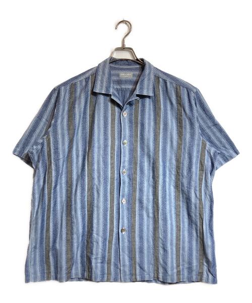 COMME des GARCONS HOMME（コムデギャルソン オム）COMME des GARCONS HOMME (コムデギャルソン オム) オープンカラーシャツ ブルー サイズ:なしの古着・服飾アイテム